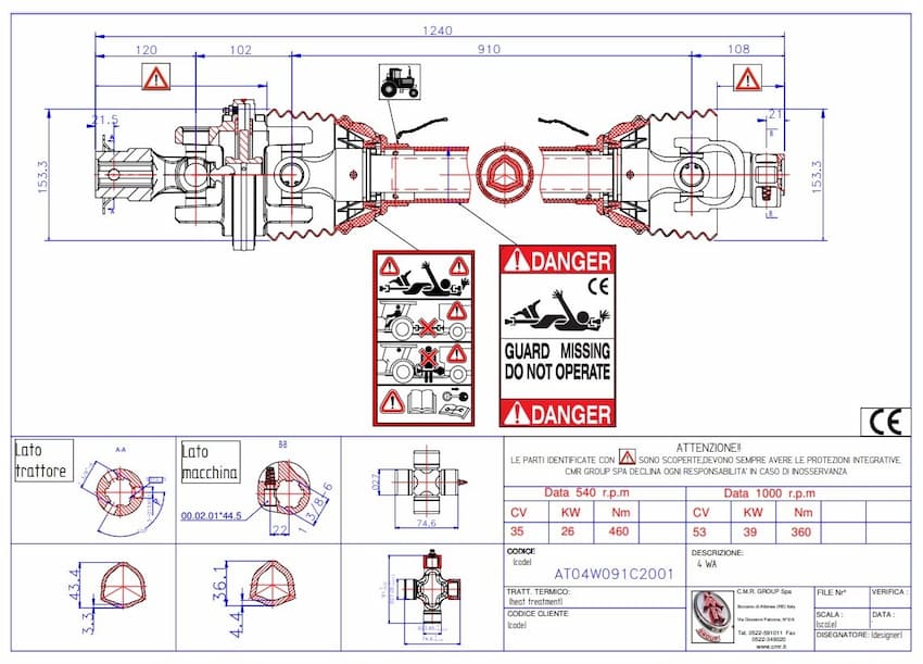 Cardan Homocinético Agrícola Precio 2 cardan-homocinetico-agricola-precio-1