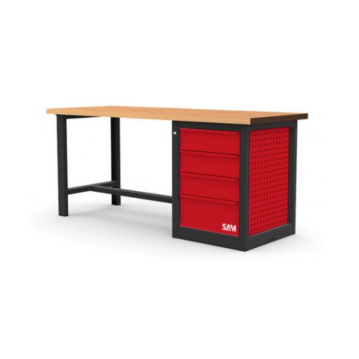 Banco de trabajo 2 metros con mueble 4 cajones 1 banco-de-trabajo-2-metros-con-mueble-4-cajones