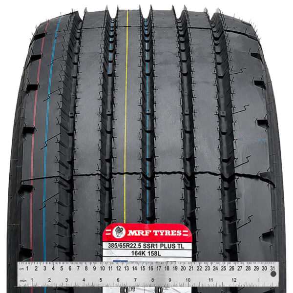 Neumático 385/65r22.5 164k ssr1 plus 3 Neumático 385/65r22.5 164k ssr1 plus - Imagen 3